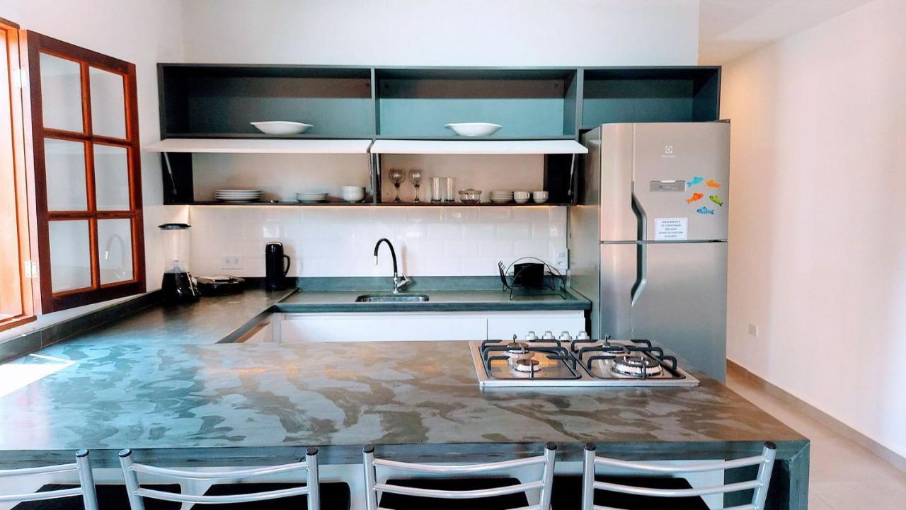 Algodao - Novo Flat Com Piscina, 50Mts Da Praia, Churrasqueira Privativa, Ar Con, Wi-Fi, Netflix, Garagem Parati Esterno foto